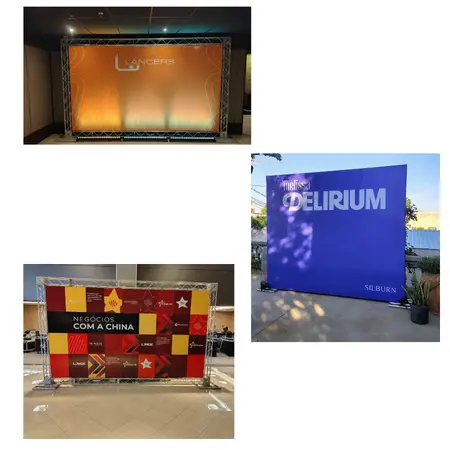 backdrop em treliça q15 para eventos corporativos