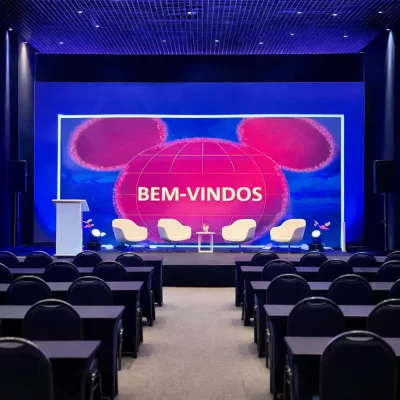 Telão de Led Painel de LED para eventos corporativos, feiras e apresentações